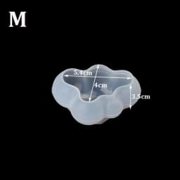 Cute 3D Cloud Shape Silicone Mold DIY Soap Candle Craft Jewelry Making Mould Handmade Tools Candy Baking Cake Decoration Tool