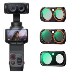 K&F CONCEPT ND Filters for Insta360 Luna Ultra Magnetic Filter UV CPL Black Mist 1-4 Variable Neutral Density Lens Filters