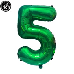 Balloon 1 Number Balloons Wild One Green Globe Blue Figure 1 Birthday Big Large 32 inch Red Rose Golden Silver Black Colorful