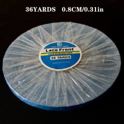36Yards Hair System Tape Double Side Walker Tape 0.8CM Blue Lace Front Wig Tape For Toupee Sweatproof Ultra Hold Wig Tape 2.54CM