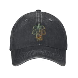 Monster Hunter Wilds Men Women Baseball Caps Forbidden Lands Research Commission Distressed Denim Hats Vintage Outdoor Headwear