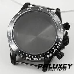 Daytona 40mm VK63 Sapphire Glass Watch Case Ceramic Bezel Men's Watch Accessories Suitable for VK63 VK63A VK64 Quartz Movement