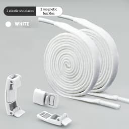 Elastic Laces Sneakers Magnetic Lock Shoe laces without ties Kids Adult 8MM Widened Flat No Tie Shoelaces for Shoes Accessories