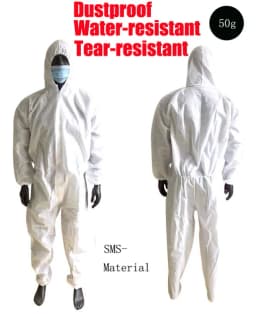 Disposable Sanitary Isolation Protection Jump Suit Work Safety Clothing Breathable Dustproof Sparying Paint Labour Overall Suit