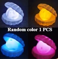 Creative DIY Moonlight Shell Small Night Light LED Feature Assembly Home Decoration Exquisite Kids Toys Adult Gifts