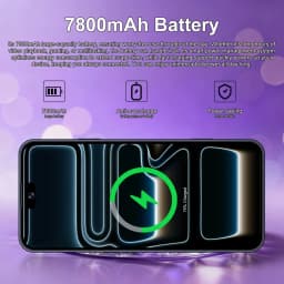 K-Touch IFone 17 Pro Maxi 7.3HD Cell Phone Android 15 Mobile Phones 22G+2TB Smartphone 5G Dual SIM 7800mAh Unlocked Global Version 16+48MP Cellphones