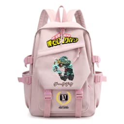 My Hero Academia Anime Print Small Backpack for Girls Lightweight Student Bookbag School Daypack