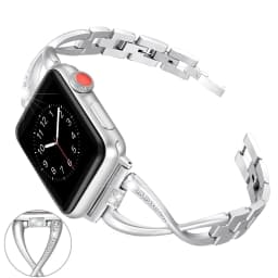 Women Diamond Strap For Apple Watch 12 11 10 9 SE3 46mm 42mm 41mm 45mm 44 40 38mm Stainless Steel Band iWatch Ultra 4 3 2 1 49mm
