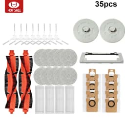 For Xiaomi Mijia M30 Pro C107 Replacement Spare Parts Accessories Mop Cloth Dust Bag Hepa Filter Main Brush