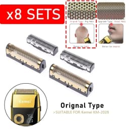 Replacement Blade for Kemei KM-2028 2027 TX8 Original Professional Blades Set Hair Trimmer Clipper Barber Shaving Accessories