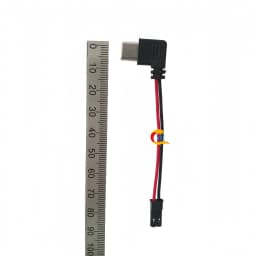 Magnetic Backplate Phone Holder Type-C Adapter 90-Degree Angled Charging Cable USB Plug Fast Charging Connector with Customizable Length