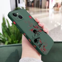 Field Wind Phone Case For iPhone 17 Air 16E 16 15 14 13 12 11 X XR XS SE2 SE2020 8 7 6 6S Plus Pro Max Mini Silicone Cover