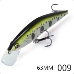 D1 D-CONTACT Sinking Minnow Lures 63mm 85mm Artificial Hard Wobblers High Quality For Bass Trout Pesca Winter Fishing Tackle