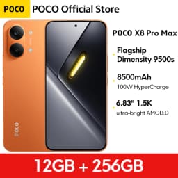 【World Premiere】Global Version POCO X8 Pro Max 8500mAh Smartphone Dimensity 9500s 6.83'' 1.5K 120Hz Ultra-Bright AMOLED Display