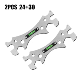 Multifunctional Bathroom Wrench Bend Angle Leveling Wrench Shower Faucet Installation Ruler Distance Measuring Tool