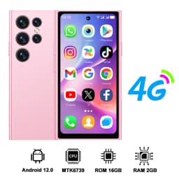 SERVO S27 MINI Small Smartphone 4G LTE Android 12.0 OS 3GB+64GB APP Store GPS 4.0" Full Screen Pocket Smart Phones 2 SIM Standby