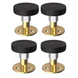 4pcs Adjustable Furniture Legs Threaded Bed Frame Anti-Shake Headboard Stoppers Fixer Punch-Free Furniture Fixed Accessories