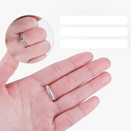 4pcs Invisible Ring Size Adjuster For Loose Rings, Ring Protection Adjuster, Spiral Ring Gasket Jewelry Fastener is Suitable