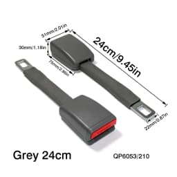 Adjustable Car Seat Belt Extender Suitable for 99% of Vehicle Models Safe Accessories 25cm 12cm 23cm 85cm Extend the Strap