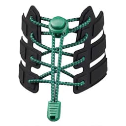 1Pair Colored Dots Round Shoelaces Elastic Plastic Lock Hiking Sport No Tie Shoelace Adult Children Shoe Accessories Rubber Band