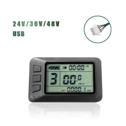KT Ebike LCD Led Display Kuteng 24V 36V 48V Lcd3 Lcd8h Led 880 LCD7 Electric Bicycle Bike Display for Electric Bike Kit
