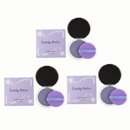 Lavender Pressed Powder Matte Powder Lasting Oil Control Full Coverage Face Compact Setting Powder Makeup Foundation Cosmetics