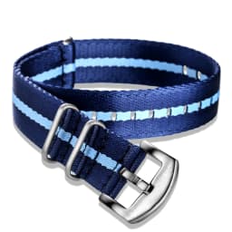 HEMSUT Watch Band Nylon One Piece Replace Seatbelt Wrist Straps For Man Or Women 18mm 20mm 22mm 24mm