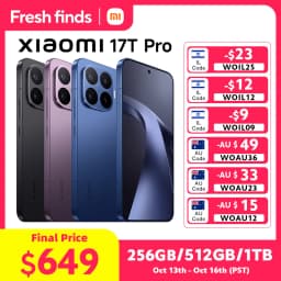 World Premiere Global Version Xiaomi 17T Pro Smartphone 100W HyperCharge 7000mAh Battery 50MP Leica Camera 144Hz 6.83" AMOLED