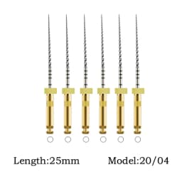 Dental File Root Canal Taper Endodontic File Gold Heat Activated Rotary File Flexible Dentist Materials SOCO COXO