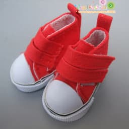 5 Cm Doll Shoes Denim Canvas Mini Toy Shoes1/6 Bjd Sneackers Boots for Russian Diy Handmade Doll