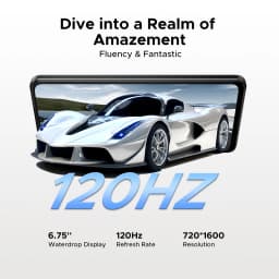 DOOGEE Note59 Pro+ 5G Smartphone 36GB 512GB 6.75" HD+ 120Hz UNISOC T8200 50MP Camera 6250mAh Battery Android 15 NFC MobilePhone