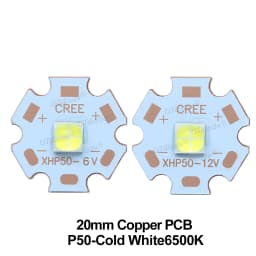 DC3V/6V/12V LED 20W XHP50 XHP50.2 second generation 5050 SMD COB Diode Beads Cold Neutral White 6500K 4500K Head/Flashlight