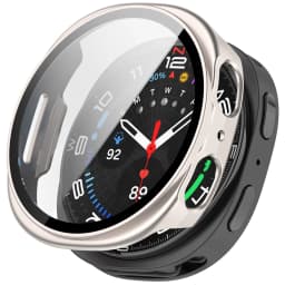 Tempered Glass+PC Cover for Samsung Galaxy Watch 9 44mm 40mm All Coverage Protective Bumper Case for Galaxy Watch 8 Accessories