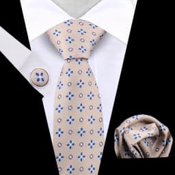 Business Tie For Men Set Necktie Cufflink Classic Handkerchief Suit For Wedding High Quality Stripe Tie Set Formal Gravata Gift