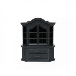{H} 1Pcs DIY Craft Project Tiny House Furniture Bookcase Miniature Plastic Cabinet For Dollhouses Bedroom Living Room Decor