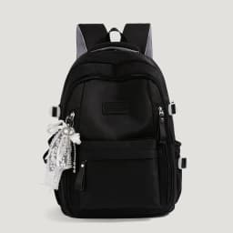 New Female High Capacity Waterproof College Backpack With Lace Pendant Trendy Women Laptop School Bags Cute Girl Travel Book Bag