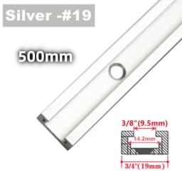 Workbench T-Slot Aluminium Alloy Miter Track T Sliding Slider T Bolts Nut Set Woodworking T-Track Jig Fixture Tools