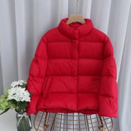 Schinteon Women Ultralight 90% White Duck Down Jacket Stand Collar Coat Casual Loose Winter Outwear High Quality 8 Colors