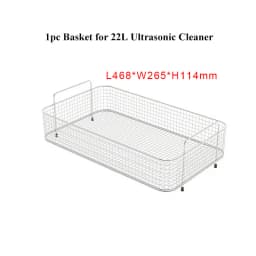 0.8L-30L Tabletop Ultrasonic Cleaner Basket SUS304 Stainless Steel Baskets Ultrasound Cleaning Machine Wasing Equipment Mesh