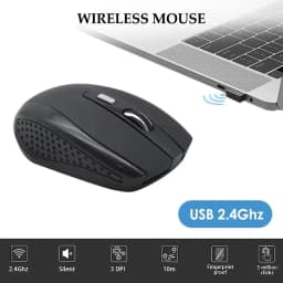 Wireless Bluetooth Mouse Silent Mouse 2.4G Portable Mobile Optical Mice Adjustable DPI Levels For Office Notebook MacBook Laptop