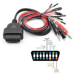 MPPS V18 Unlock Version ECU Chip Tuning OBD2 Auto Diagnostic Tool ECU Tunning Flasher With Breakout Tricore Cable
