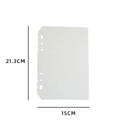 SKYSONIC A5 Binder Ring Collect Book Korea Idol Photo Organizer Journal Diary Agenda Planner Bullet Cover School Stationery