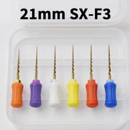 Dental Tools Gold Flexible Files Hand Endo Rotary Files Golden Endodontic Files 21/25mm NITI Endo Titanium Instrument Dentistry
