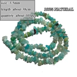 Wholesale Natural Amazonite Various Shape Stone Beads Round Faceted Rondelle Square Irregular for Jewelry Making Diy Bracelet
