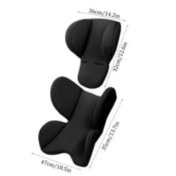 Infant Car Seat Inner Head Neck Body Support Cushion; Stroller Energy Bed Mattress; Mesh Breathable Liner; Neck Safety Liner