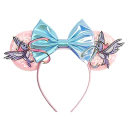 Newest Cartoon Cute Glitter Sequins Bow Headband 2026 DIY Headwear for Adults Kids Holiday Party CosplayHairband