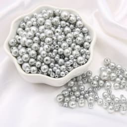 150Pcs Mix Size 3-8mm Beads With Hole Colorful Pearls Round Acrylic Imitation Pearl for DIY Jewelry Making Necklace Bracelet