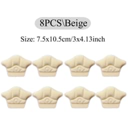 8pcs Heel Protector for Shoes Heel Stickers Inserts Insoles Anti Pain Sneakers Heel Pads Pain Relief Feet Pad Shoe Size Reducer