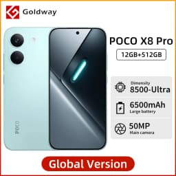 POCO X8 Pro Global Version Dimensity 8500-Ultra 6500mAh 100W HyperCharge 50MP OIS Camera 6.59" 1.5K 120Hz AMOLED 5G Mobile Phone