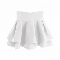 Lautaro Spring Summer Short Black Sweet Cute Kawaii Tiered Mini Skirt Women High Waist Cutecore Clothing Japanese Style Fashio